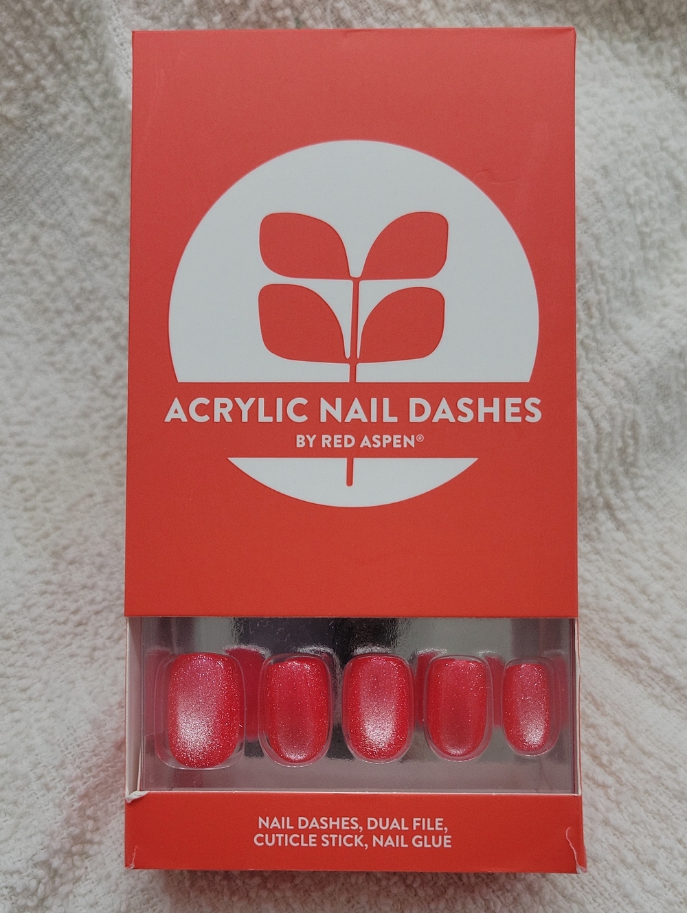 Red Aspen Acrylic Nails